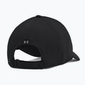 Șapcă de baseball pentru bărbați Under Armour Isochill Armourvent Adj negru/grăsime de teren 6