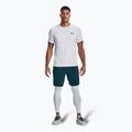 Colanți de antrenament pentru bărbați Under Armour HeatGear white/black 2