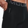 Jambiere pentru bărbați Under Armour HG Armour 3/4 negru/alb 3