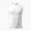 Tricou de antrenament bărbați Under Armour HG Armour Comp Mock SL castlerock/white