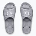 Under Armour Locker IV SL flip-flops bărbați mod gri/mod gri/alb 11