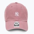 Șapcă 47 Brand MLB New York Yankees Base Runner CLEAN UP mauve 2