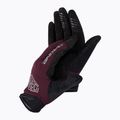 Dakine mănuși de ciclism pentru femei Syncline Gel burgundy-negru D10003741