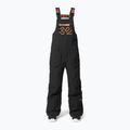 Pantaloni de snowboard pentru copii ThirtyTwo Youth Basement Bib black/orange