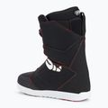 Ghete de snowboard penru bărbați ThirtyTwo Lashed Double Boa Crab Grab '24 black/white/red 2