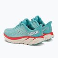 Pantofi de alergare pentru femei HOKA Clifton 8 Wide aquarelle/eggshell blue 3