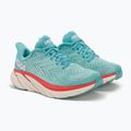 Pantofi de alergare pentru femei HOKA Clifton 8 Wide aquarelle/eggshell blue 4