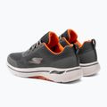 Încălțăminte pentru bărbați SKECHERS Go Walk Arch Fit Idyllic charcoal/white/orange 3