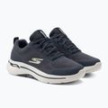 Încălțăminte pentru bărbați SKECHERS Go Walk Arch Fit Idyllic navy/white/gold 4