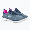 Încălțăminte pentru femei SKECHERS Summits Quick Getaway navy/hot pink 4