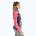 Columbia Powder Pass 469 de damă cu fermoar fără mâneci de culoare albastru marin cu model 1832222 2