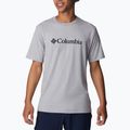 Tricou de trekking pentru bărbați Columbia CSC Basic Logo gri 1680053041