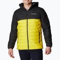 Columbia Powder Lite Hooded jachetă de puf pentru bărbați negru/galben 1693931 11