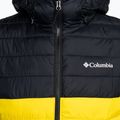 Columbia Powder Lite Hooded jachetă de puf pentru bărbați negru/galben 1693931 8