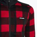Columbia Sweater Weather II imprimat de munte roșu imprimat în carouri pentru bărbați de trekking pulover de trekking 7