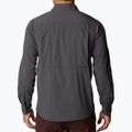 Tricou pentru bărbați Columbia Newton Ridge II LS gri-închis 2012971 2