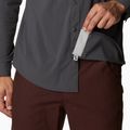 Tricou pentru bărbați Columbia Newton Ridge II LS gri-închis 2012971 6