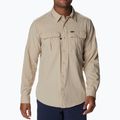 Tricou pentru bărbați Columbia Newton Ridge II LS bej 2012971