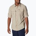Tricou pentru bărbați Columbia Newton Ridge II LS bej 2012971 3