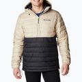 Columbia Powder Lite Anorak jachetă pentru bărbați în jos bej și negru 1957391 5