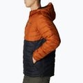Columbia Powder Lite Anorak jachetă pentru bărbați în jos portocaliu și negru 7