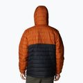 Columbia Powder Lite Anorak jachetă pentru bărbați în jos portocaliu și negru 8