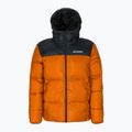 Jacheta Columbia Puffect cu glugă și glugă pentru bărbați Orange 2008413 7