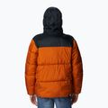 Jacheta Columbia Puffect cu glugă și glugă pentru bărbați Orange 2008413 2