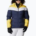 Columbia Abbott Peak Insulated jachetă de schi pentru femei albastru marin și galben 1909971 5