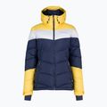 Columbia Abbott Peak Insulated jachetă de schi pentru femei albastru marin și galben 1909971