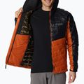 Columbia bărbați Platinum Peak jachetă cu glugă negru și portocaliu 2008611 4