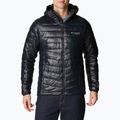 Columbia Platinum Peak Hooded jachetă de bărbați cu glugă neagră 2008611