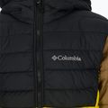 Columbia Powder Lite cu glugă și glugă pentru copii Jachetă de puf negru și galben 1802901 3