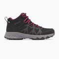 Cizme de trekking pentru femei Columbia Peakfreak II Mid Outdry negru/ti gri oțel 12