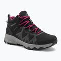 Cizme de trekking pentru femei Columbia Peakfreak II Mid Outdry negru/ti gri oțel