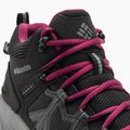 Cizme de trekking pentru femei Columbia Peakfreak II Mid Outdry negru/ti gri oțel 8