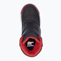 Sorel Whitney II Strap Wp jet/poppy red cizme de trekking pentru copii 11