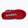Sorel Whitney II Strap Wp jet/poppy red cizme de trekking pentru copii 12