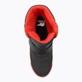 Sorel Whitney II Strap Wp jet/poppy red cizme de trekking pentru copii 6