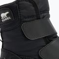 Ghete junior Sorel Whitney II Strap WP black/sea salt 13