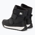 Ghete junior Sorel Whitney II Strap WP black/sea salt 3