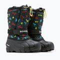 Ghete pentru copii Sorel Flurry Print Boys black/black