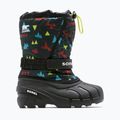 Ghete pentru copii Sorel Flurry Print Boys black/black 2