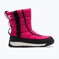 Ghete pentru copii Sorel Outh Whitney II Puffy Mid cactus pink/black 8