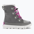 Ghete junior Sorel Sorel Explorer Lace quarry/bright lavender 2