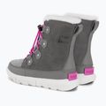 Ghete junior Sorel Sorel Explorer Lace quarry/bright lavender 3