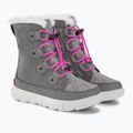 Ghete junior Sorel Sorel Explorer Lace quarry/bright lavender 4