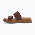 Timberland Clairemont Way femei Clairemont Way flip-flops de culoare roșu închis plin de cereale 10