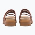 Timberland Clairemont Way femei Clairemont Way flip-flops de culoare roșu închis plin de cereale 13