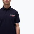 Tricou polo pentru bărbați Napapijri E-Aylmer blu marine 4